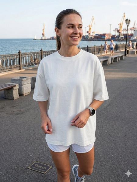 Футболка Gull (42-50) G160 white (лето)