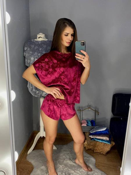 Пижама Gull (50-56) G212 wine (лето)