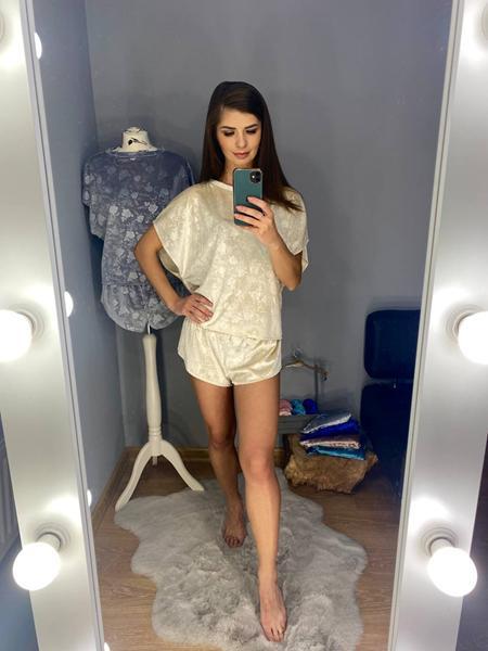 Пижама Gull (50-56) G214 beige (лето)