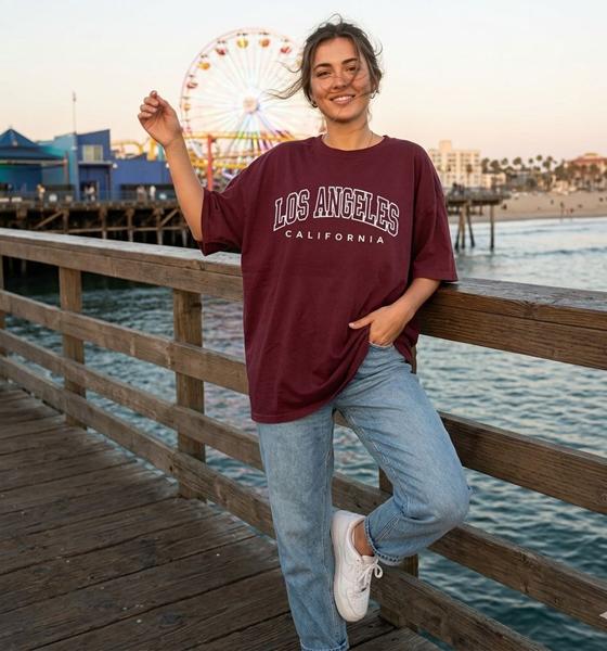 Футболка Gull (S-XL) G289 wine (лето)