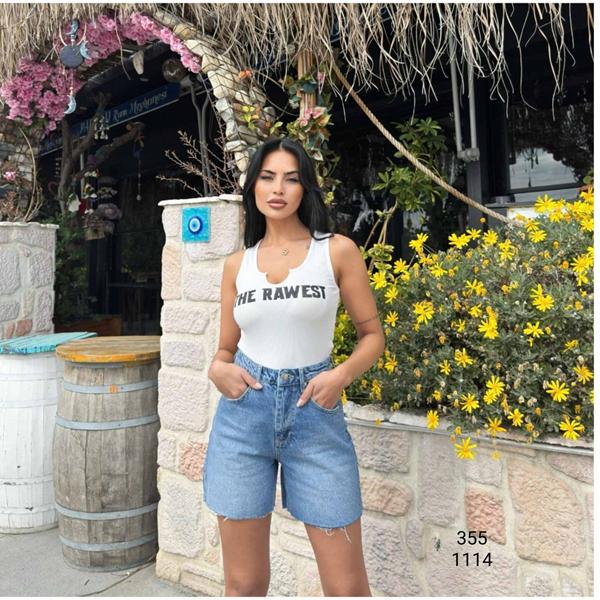 Шорты Jeans Style (34-42) 355-1114 l.blue (лето)