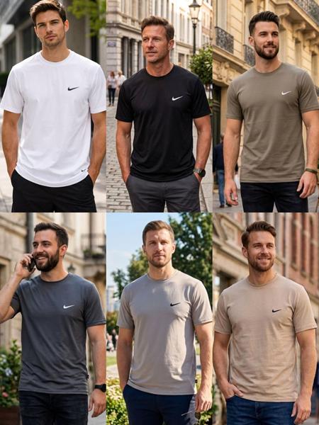 Футболка Shon (46-54) S3107 d.grey (лето)