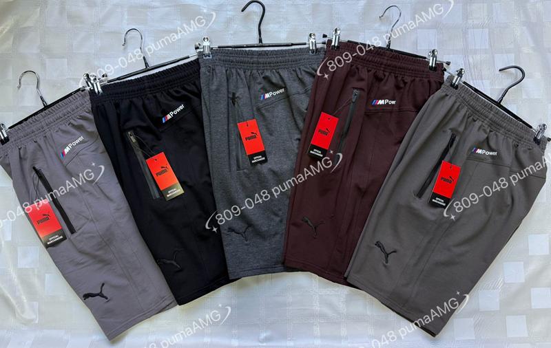 Шорты Shon (48-56) S3164 black (лето)