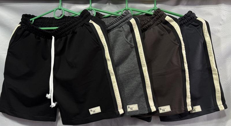 Шорты Shon (40-48) S3208 black (лето)