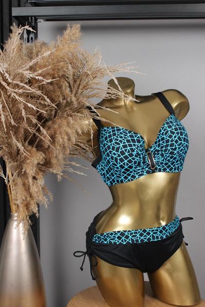 Купальник Sun&Sea (48-56) 2641 l.blue (лето)