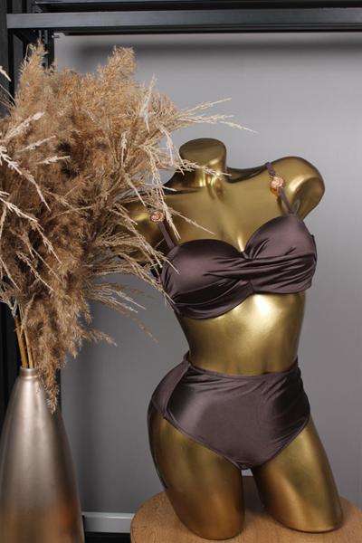 Купальник Sun&Sea (38-46) 9500 brown (лето)