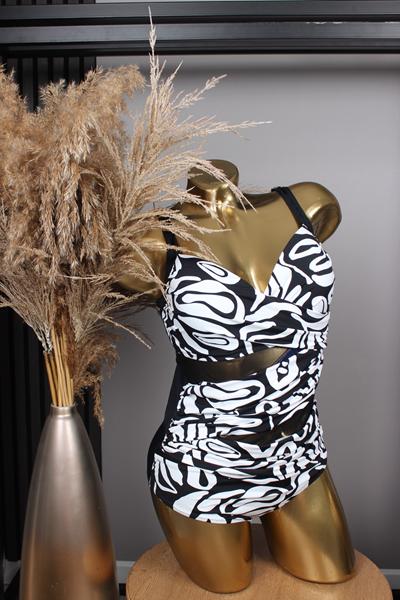 Купальник Sun&Sea (48-56) 74412 white (лето)