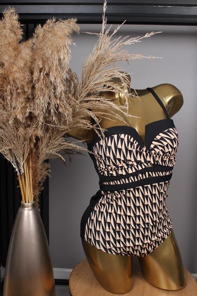 Купальник Sun&Sea (40-48) W89412 beige (лето)