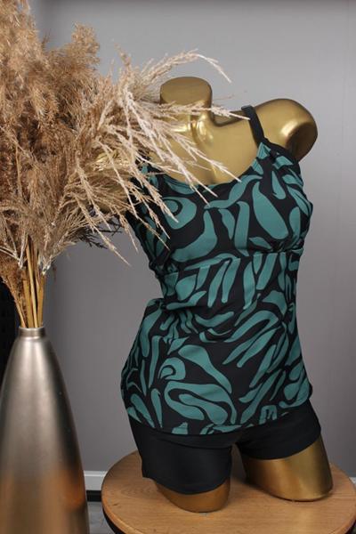 Купальник Sun&Sea (42-50) X5633 green (лето)