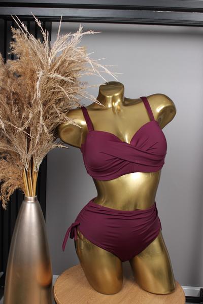 Купальник Sun&Sea (46-54) W88857S wine (лето)