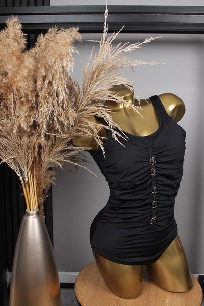 Купальник Sun&Sea (42-50) W89502 black (лето)