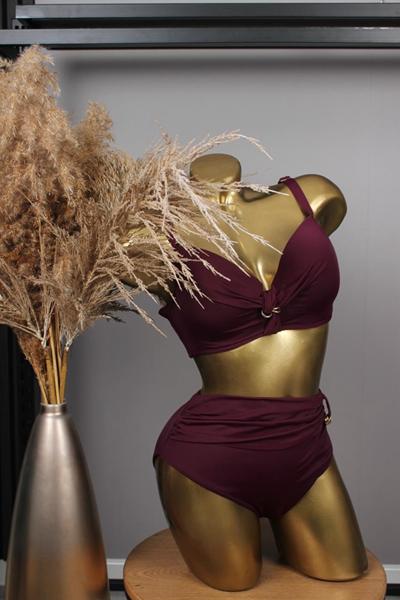 Купальник Sun&Sea (48-56) X5666 wine (лето)