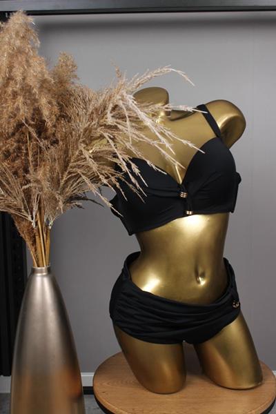 Купальник Sun&Sea (48-56) X5666 black (лето)