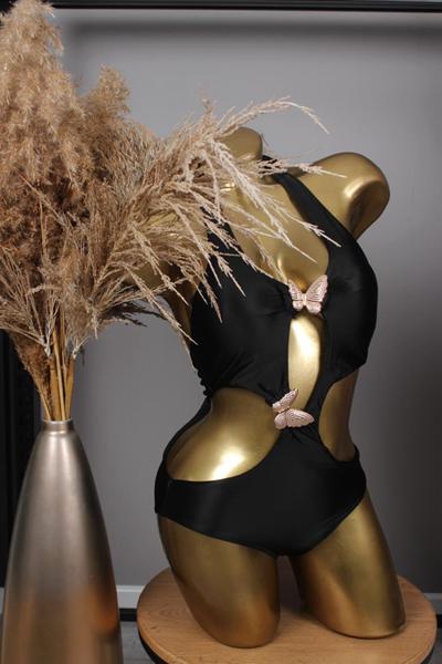 Купальник Sun&Sea (38-46) 9607 black (лето)