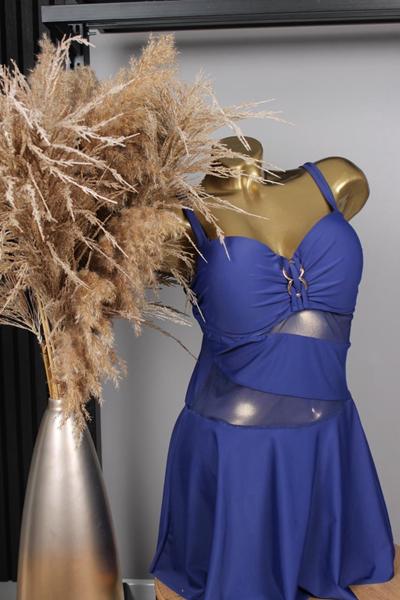 Купальник Sun&Sea (48-56) 26096 navy (лето)