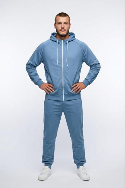 Костюм спорт AXT (M-3XL) AX101 l.blue (деми)