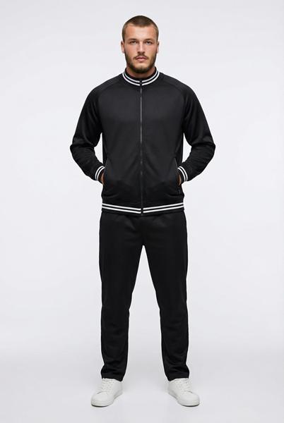 Костюм спорт AXT (M-3XL) AX102 black (деми)