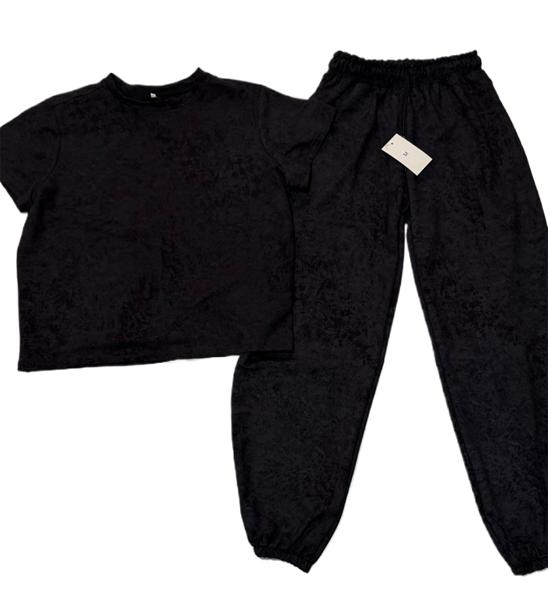 Костюм спорт AXT (S-XL) AX110 black (лето)