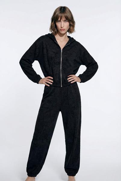 Костюм спорт AXT (S-XL) AX112 black (деми)