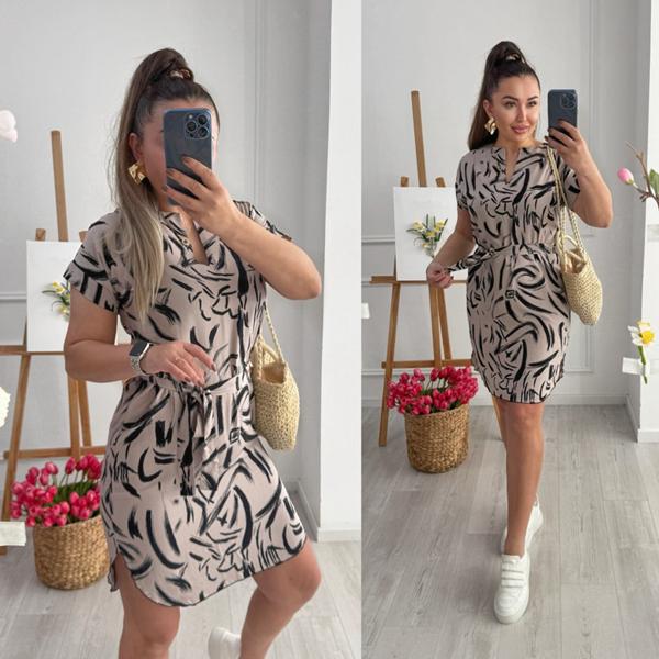 Платье Sofi Cor (42-52) 201-1 beige (лето)