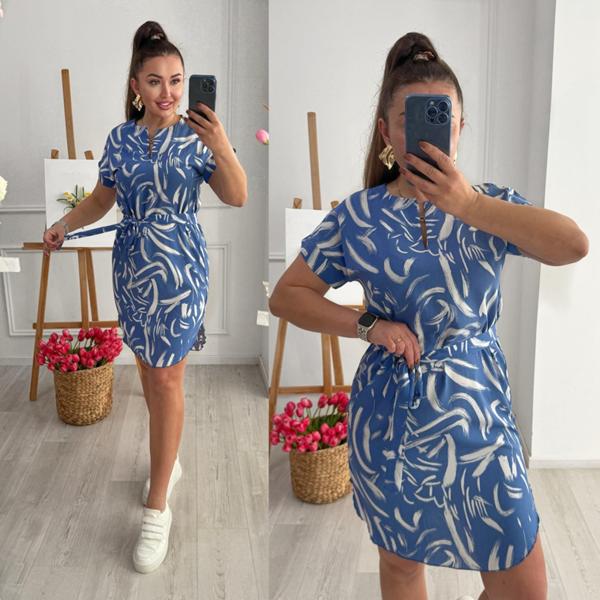 Платье Sofi Cor (42-52) 201 l.blue (лето)