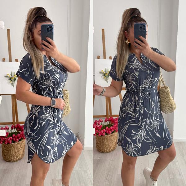 Платье Sofi Cor (42-52) 201-2 grey (лето)