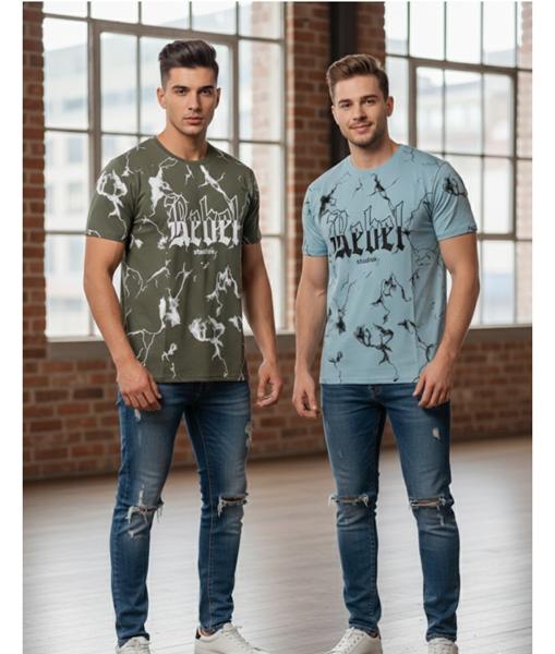 Футболка Style M.Clothes (S-2XL) SM70 khaki (лето)