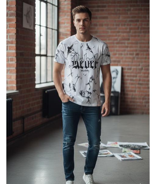 Футболка Style M.Clothes (S-2XL) SM74 white (лето)