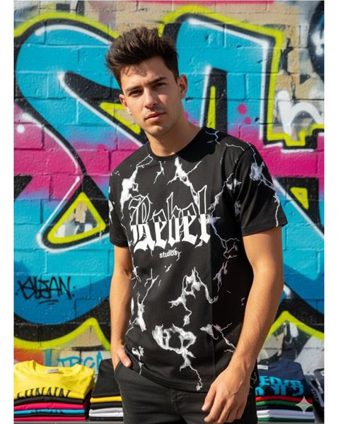 Футболка Style M.Clothes (S-2XL) SM75 black (лето)