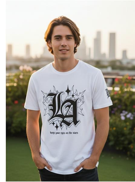 Футболка Style M.Clothes (S-2XL) SM98 white (лето)