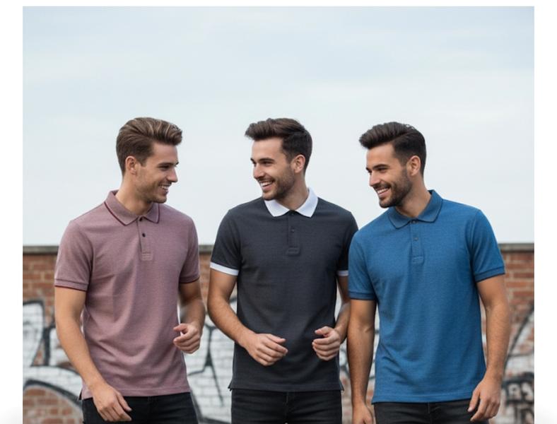 Футболка Style M.Clothes (S-2XL) SM132 blue (лето)