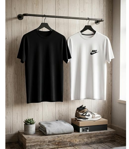 Футболка Style M.Clothes (48-56) SM165 black (лето)