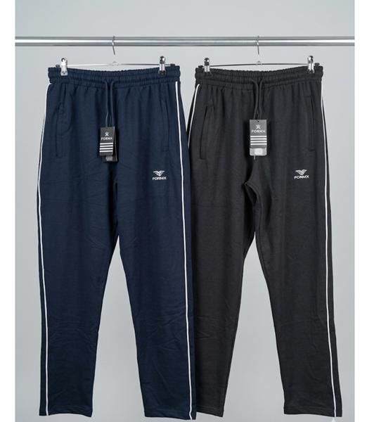 Штаны спорт Style M.Clothes (M-3XL) SM188 d.grey (деми)