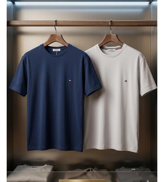 Футболка Style M.Clothes (2XL-6XL) SM198 navy (лето)