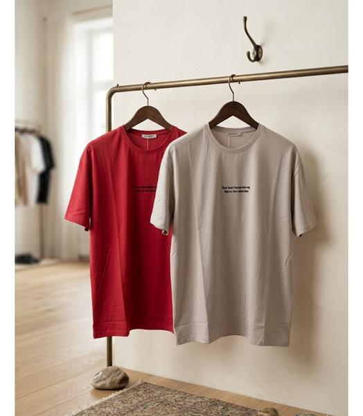 Футболка Style M.Clothes (2XL-6XL) SM202 red (лето)