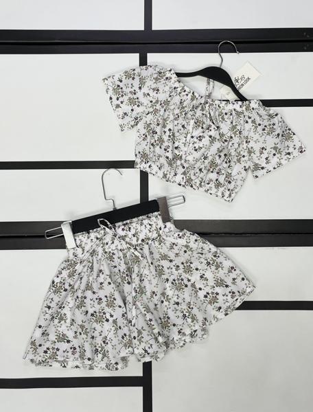 Костюм Kosmy (128-152) 606-1 white-beige (лето)