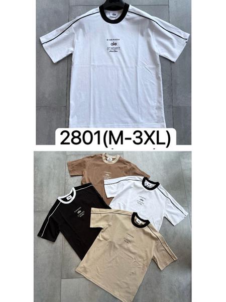 Футболка LiOpt (M-3XL) 2801 camel (лето)