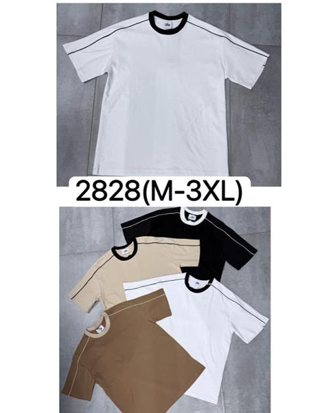 Футболка LiOpt (M-3XL) 2828 black (лето)