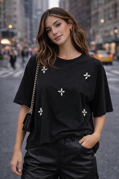 Футболка Major (S-L) 7330 black (лето)