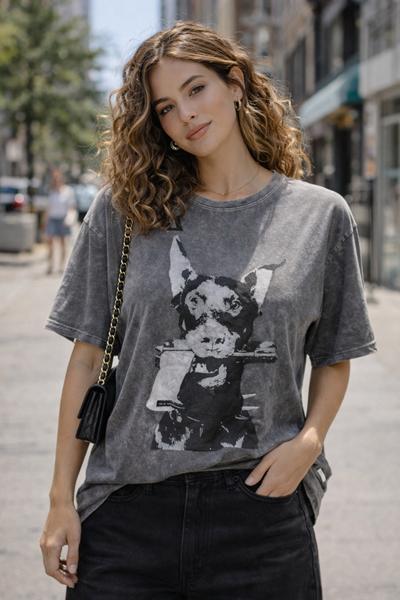 Футболка Major (S-L) 7298 grey (лето)