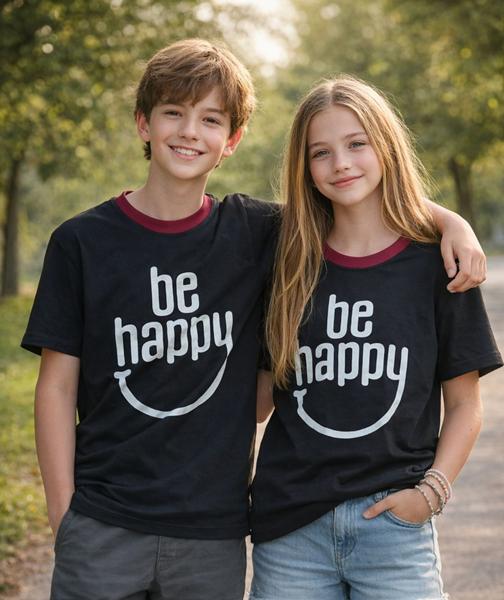 Футболка MMZ (10-14) M1421 black (лето)