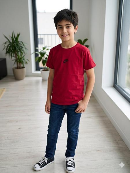 Футболка MMZ (7-11) M1586 red (лето)