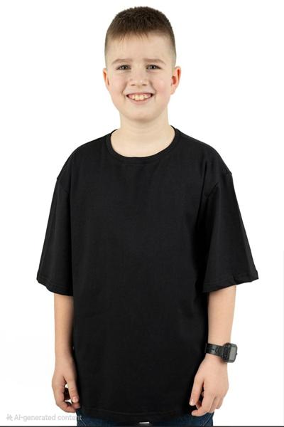 Футболка MMZ (5-9) M1608 black (лето)