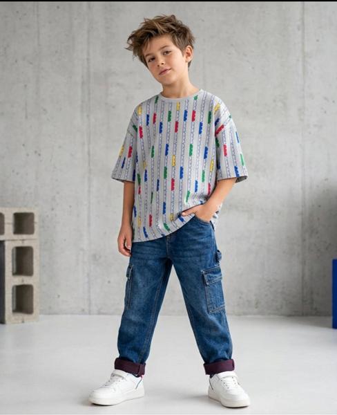 Футболка MMZ (5-9) M1575 l.grey (лето)