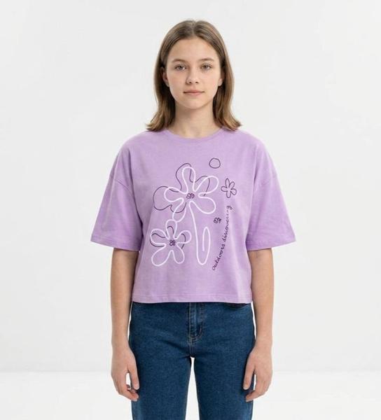 Футболка MMZ (10-16) M1510 purple (лето)