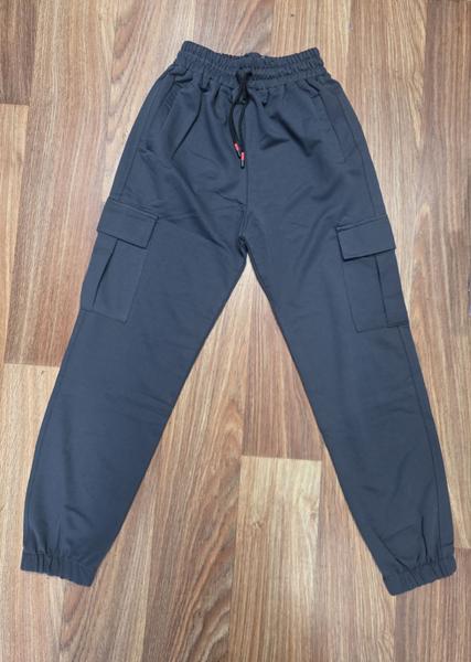 Штаны спорт MMZ (7-16) M1387 grey (деми)