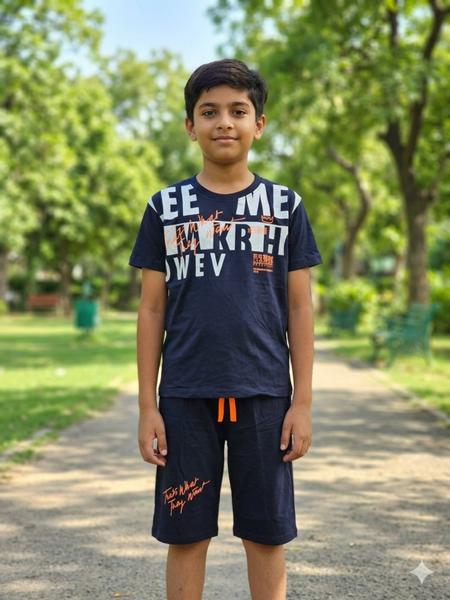 Футболка MMZ (9-12) M1568 navy (лето)