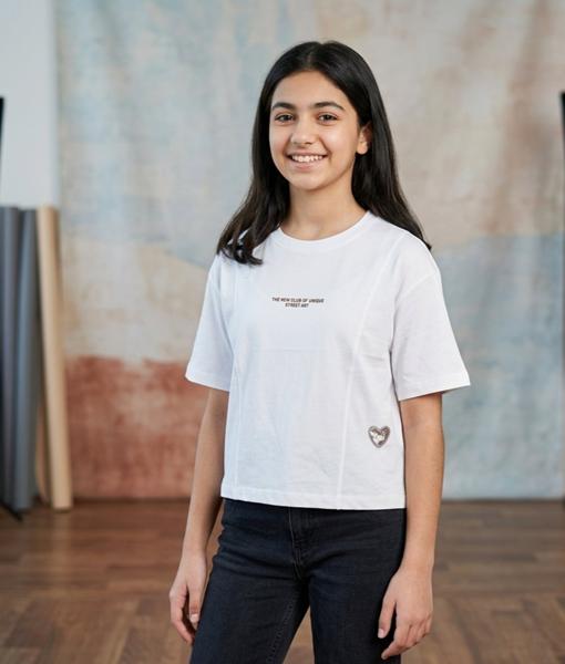 Футболка MMZ (10-14) M1580 white (лето)