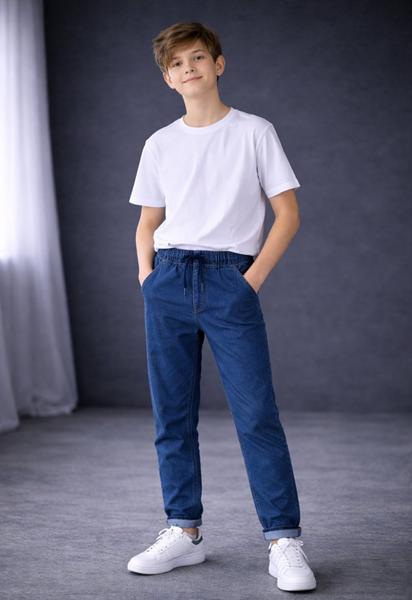 Джинсы MMZ (11-15) M1587 blue (деми)