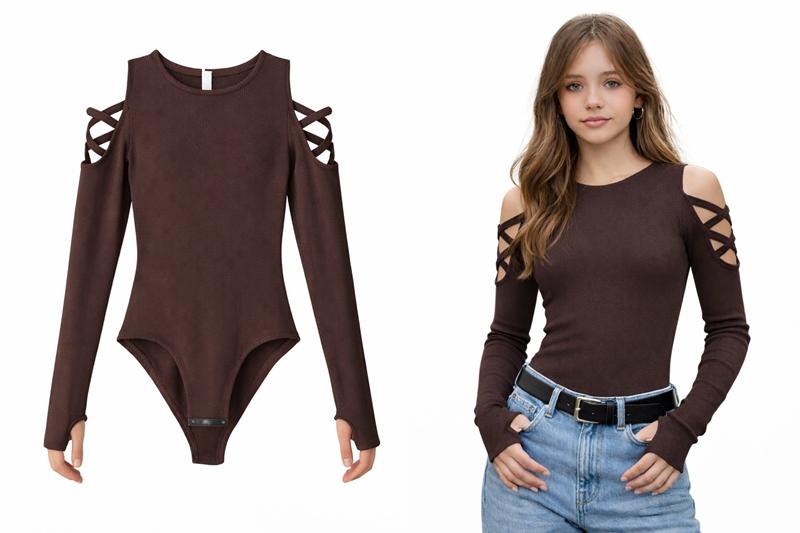 Боди Safi (34-42) S4 brown (деми)